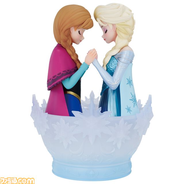 『ディズニープリンセス』グッズが当たる一番くじが本日（4/26）発売。アナ&エルサの台座付きフィギュアやプリンセスたちのステッカーなどが用意