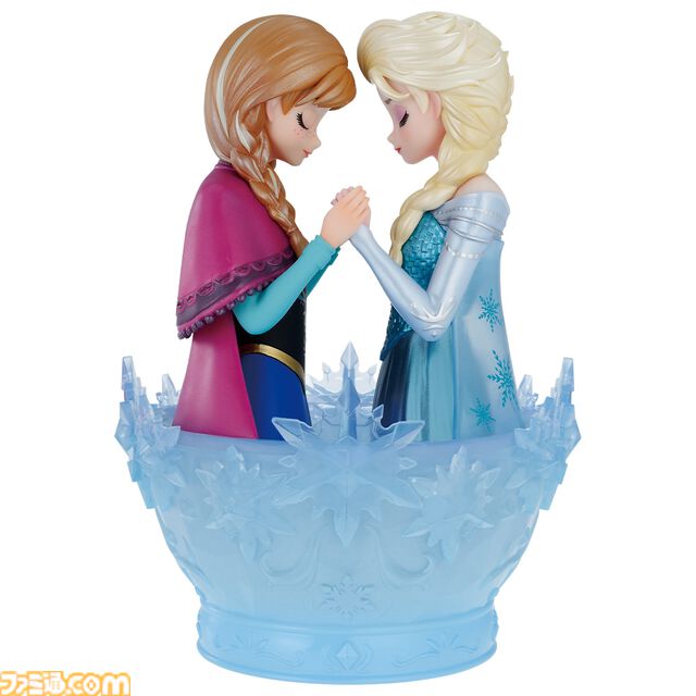 『ディズニープリンセス』グッズが当たる一番くじが本日（4/26）発売。アナ&エルサの台座付きフィギュアやプリンセスたちのステッカーなどが用意