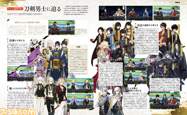 週刊ファミ通『刀剣乱舞』十周年記念特集号の重版分が発売開始！