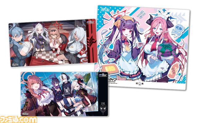 『ブルアカ』ゲヘナ学園モデルのコラボゲーミングデバイスが予約開始。しぐれうい先生など豪華イラストレーターによる書き下ろしイラストにも注目