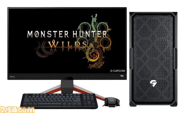 『モンハンワイルズ』動作確認済みゲーミングPCで狩りを快適に。カプコンお墨付きのツクモ、ドスパラ、フロンティア、マウス、レノボ製品まとめ