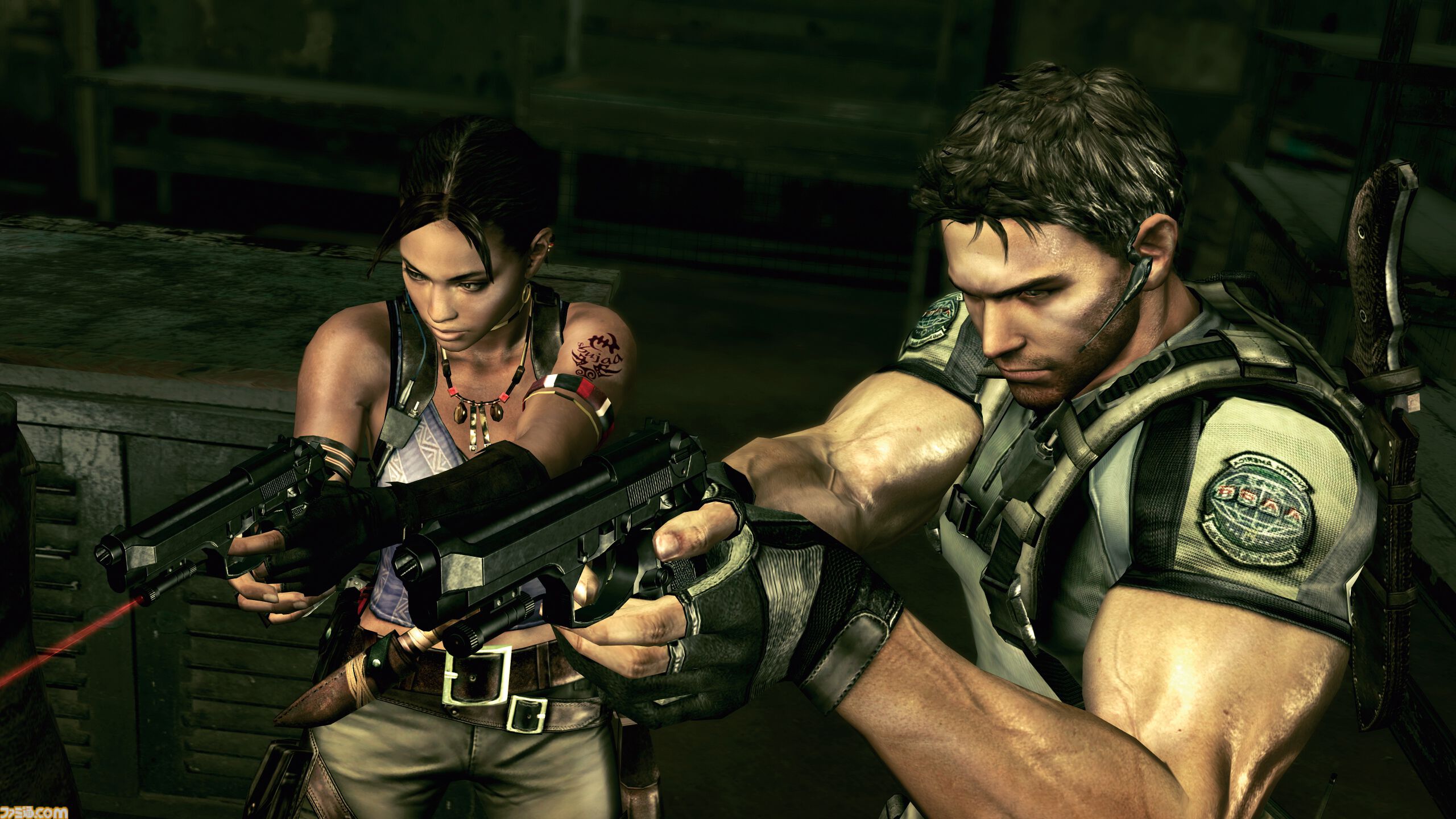 バイオハザード5』が発売された日。おなじみのクリスと新キャラ