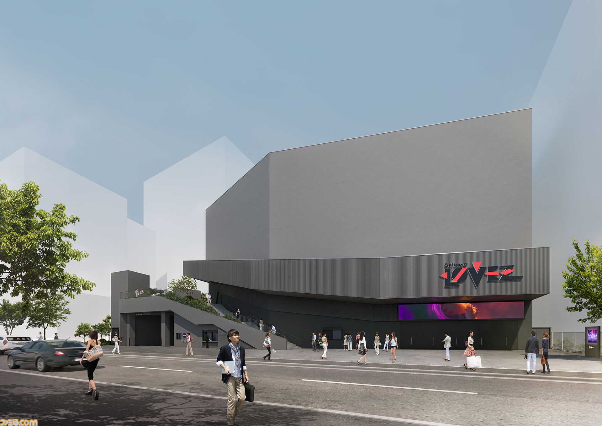 バンダイナムコ、渋谷に建設中の多目的ホール“Shibuya LOVEZ（シブヤ