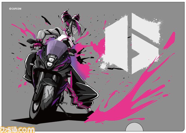 【CAPCOM CUP 11】『スト6』×スズキ、ジュリをイメージしたコラボバイクが展示決定。またがって記念撮影できるフォトスポットも設置