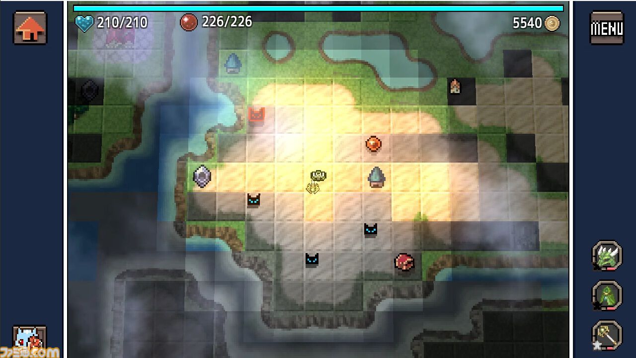 『心鎧リコレクト』心身を無くした騎士と子猫が敵を粉砕するアクションRPG。2016年に配信されたブロック崩しアプリがSteamで本日（3/4）発売