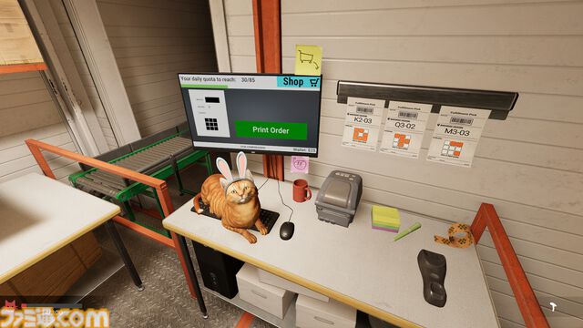 『ORDER 13』ホラーな倉庫で働いてネコを養う配送業務シミュレーター。海外ストリーマー間で話題の作品が3月10日発売