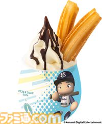 『パワプロ』『プロスピ』業界初のコラボカフェが神宮球場内に3月14日より開店。パワプロくんの米粉チュロスなどスイーツが登場
