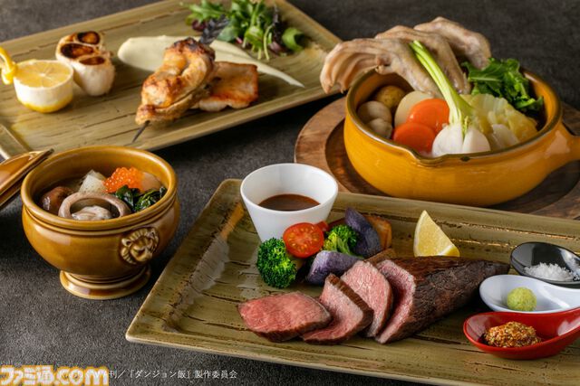 『ダンジョン飯』コラボレストランで魔物食の再現料理が楽しめる。サンシャインシティプリンスホテル×『ダンジョン飯』コラボが4/4～6/1開催