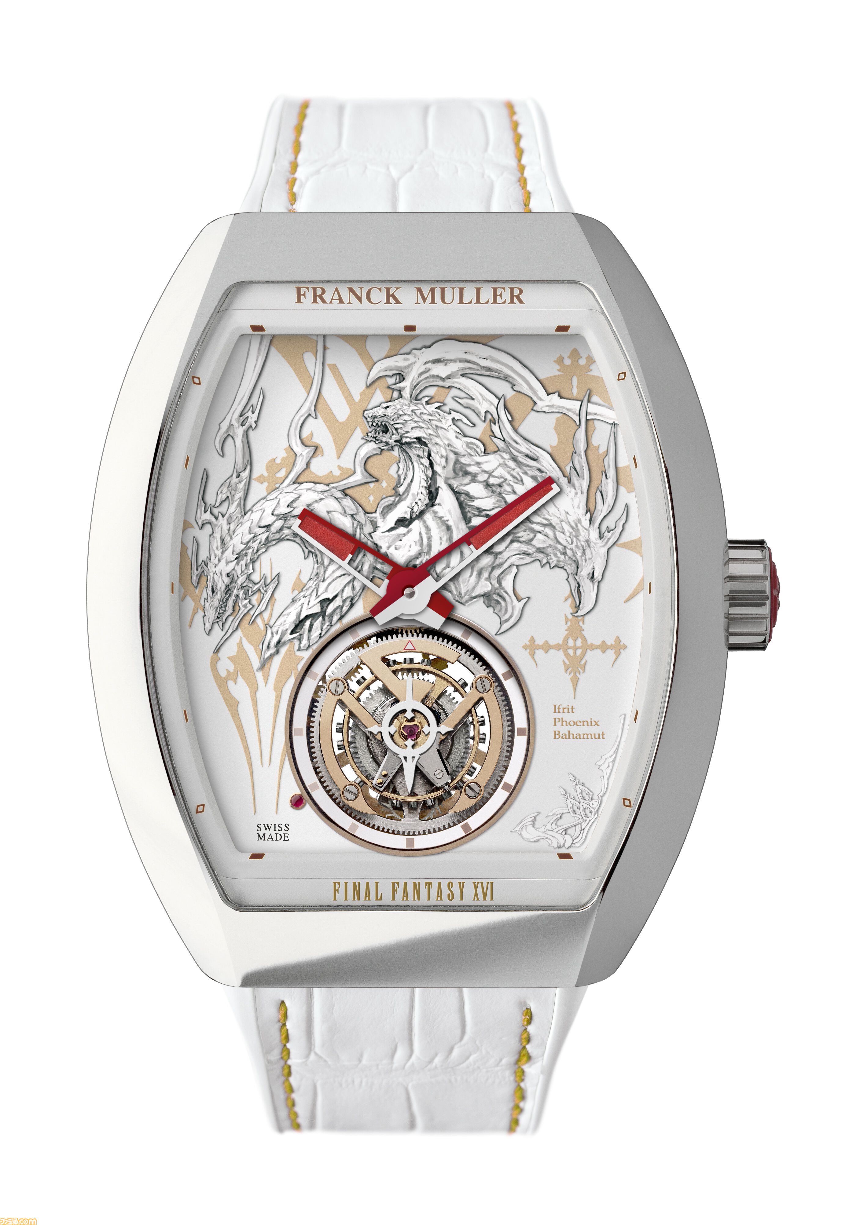 FF16』フランクミュラーとのコラボ腕時計が発売。イフリート