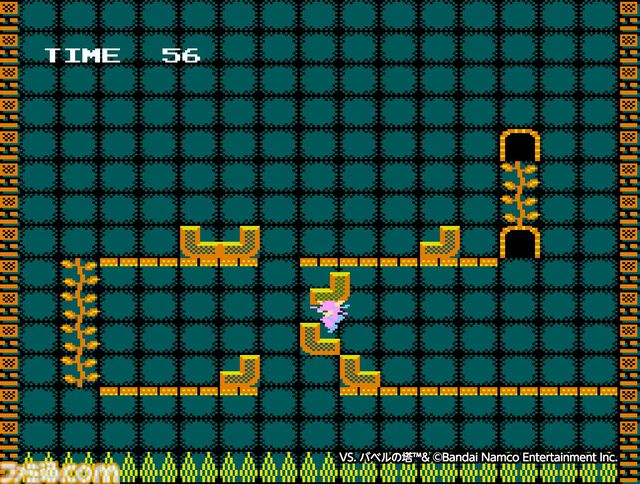 【アケアカ】『VS. バベルの塔』3月6日配信。ブロックを積んで頂上を目指す1986年の名作アクションパズル