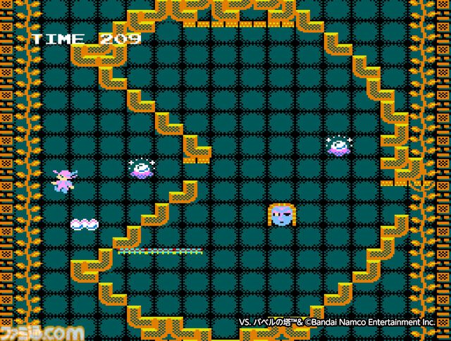 【アケアカ】『VS. バベルの塔』3月6日配信。ブロックを積んで頂上を目指す1986年の名作アクションパズル
