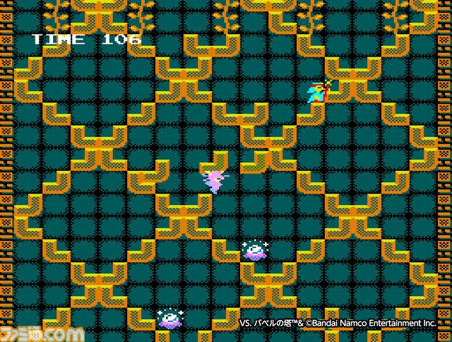 【アケアカ】『VS. バベルの塔』3月6日配信。ブロックを積んで頂上を目指す1986年の名作アクションパズル