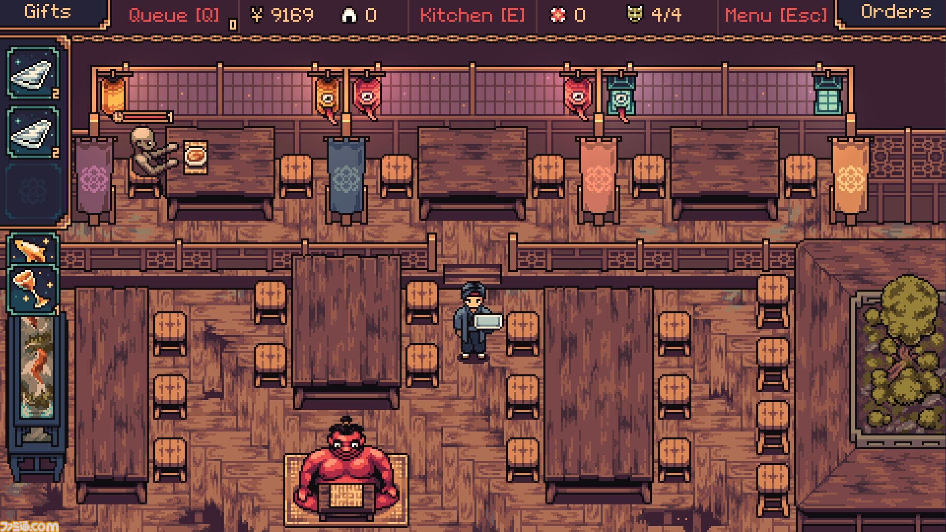 『The Way of the Tray』トレイの上にバランスよく料理を積み上げろ。異世界ウェイターシミュレーターが発表、ジブリ作品にインスパイアされた日本の精神世界が舞台