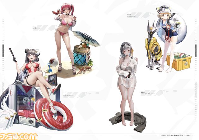【NIKKE】公式アートブックが、本日（3月19日）発売！　キービジュアル、美麗なコスチューム、迫力満点のバーストスキルカットインなど、ニケたちと過ごす特別な時間を楽しむ一冊