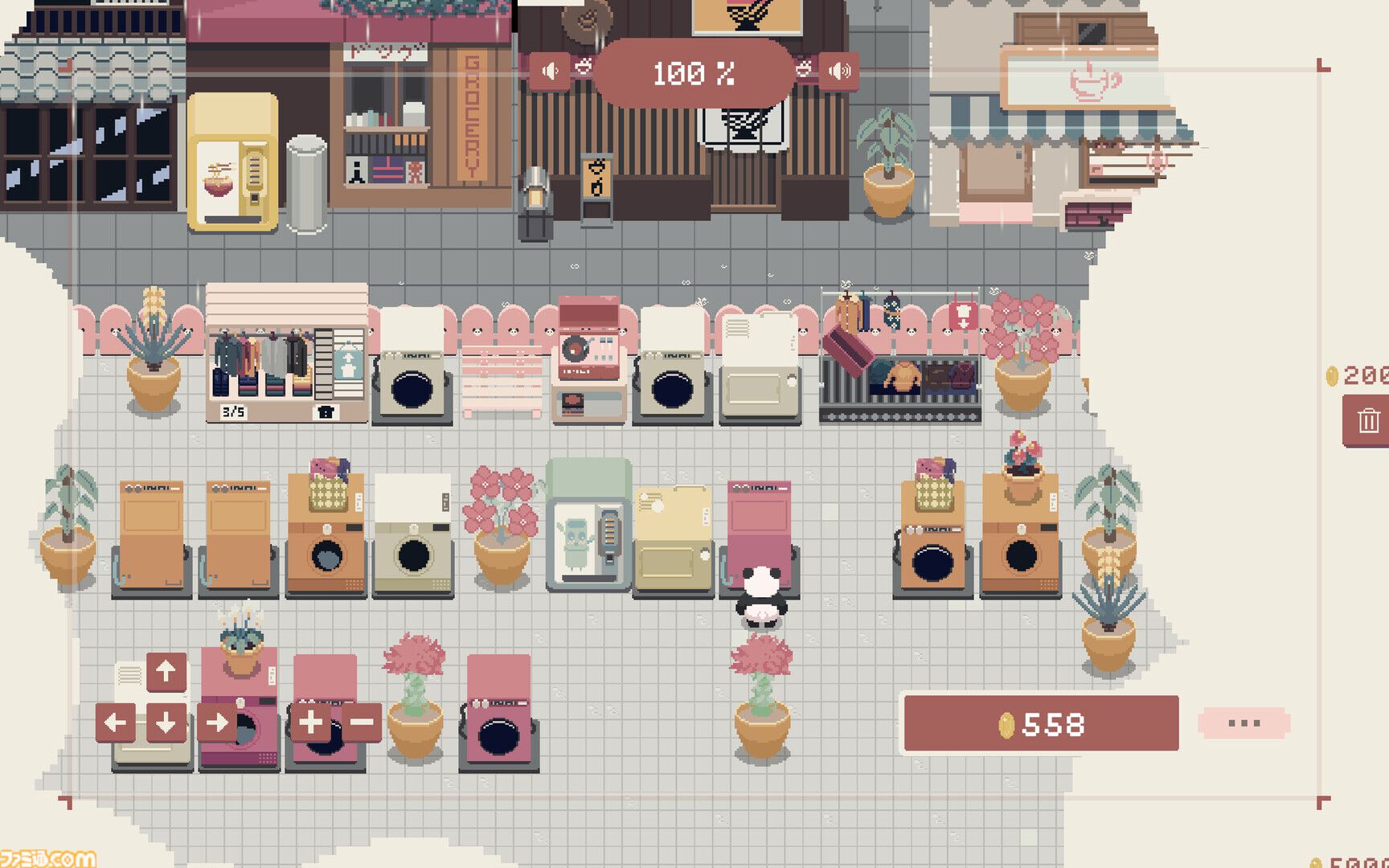 『Bao Bao's Cozy Laundromat』もこもこパンダとランドリー経営するチル系放置ゲーが本日（3/6）発売。そんなに気に掛けなくても、勝手に頑張る