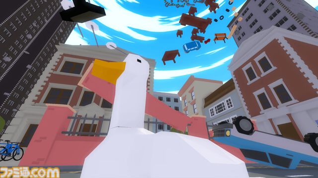 『Duck Off!』アヒルは登るどこまでも。一切羽ばたかず空を目指すマルチプレイ対応のアクションゲーム。越えられそうな足場も律儀にジャンプする