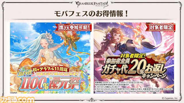『グラブル』11周年記念最新情報まとめ。新要素“アーティファクト”や“天元たる六色の理”のフリークエスト版、アニバーサリーメモリアルキャンペーンなど新たな試みが多数！