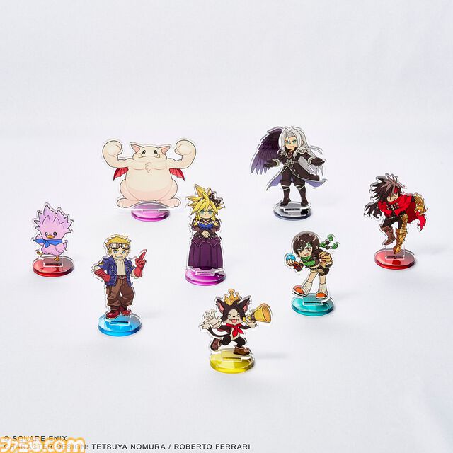 『FF7 リバース』ヴィンセント、シドのかわいいデフォルメぬいぐるみが8月発売。『FF16』クライヴ、ジルのぬいぐるみとともに