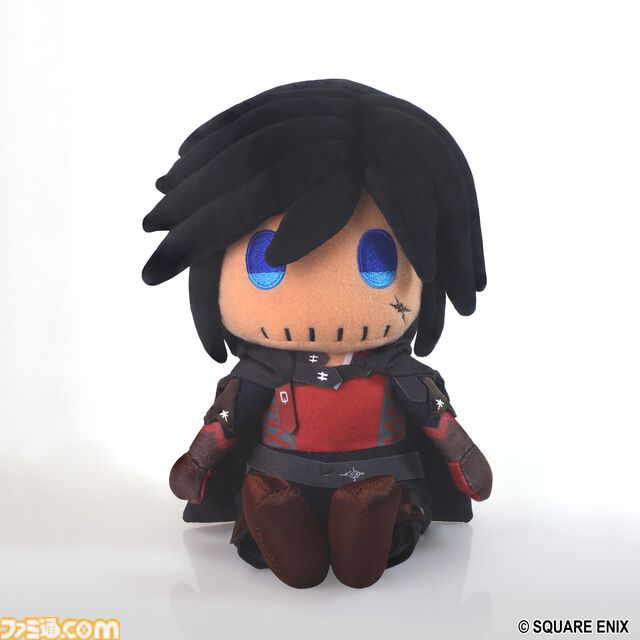 『FF7 リバース』ヴィンセント、シドのかわいいデフォルメぬいぐるみが8月発売。『FF16』クライヴ、ジルのぬいぐるみとともに