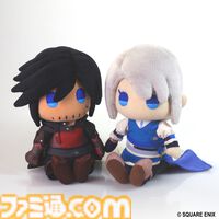 『FF7 リバース』ヴィンセント、シドのかわいいデフォルメぬいぐるみが8月発売。『FF16』クライヴ、ジルのぬいぐるみとともに
