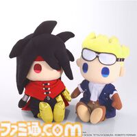 『FF7 リバース』ヴィンセント、シドのかわいいデフォルメぬいぐるみが8月発売。『FF16』クライヴ、ジルのぬいぐるみとともに