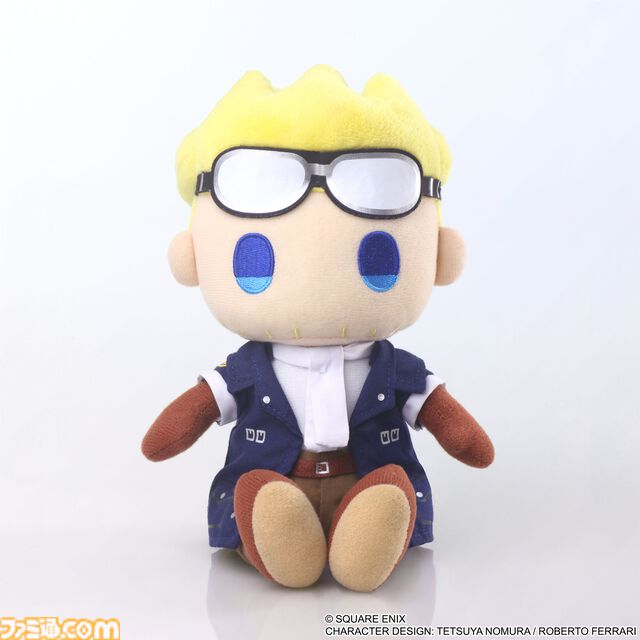 『FF7 リバース』ヴィンセント、シドのかわいいデフォルメぬいぐるみが8月発売。『FF16』クライヴ、ジルのぬいぐるみとともに