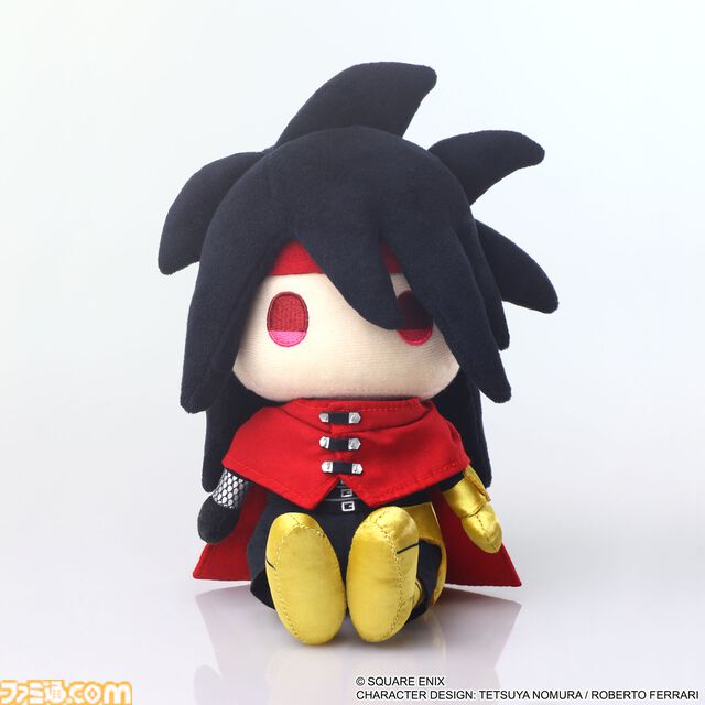 『FF7 リバース』ヴィンセント、シドのかわいいデフォルメぬいぐるみが8月発売。『FF16』クライヴ、ジルのぬいぐるみとともに