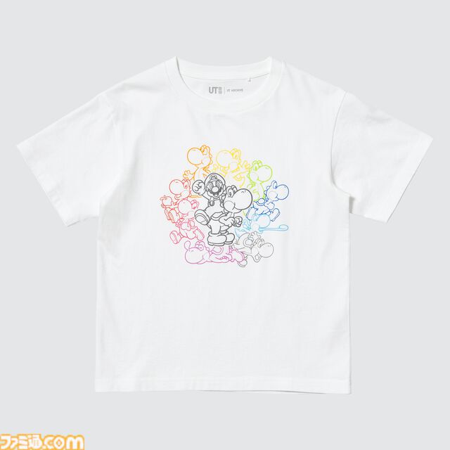 『マリオ』シリーズのTシャツコレクションがユニクロにて4月下旬より発売。『スーパーマリオ』『マリカ』などをキュートに落とし込んだ欲しくなるデザイン【マリオの日】