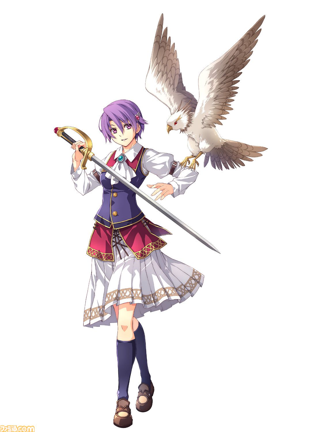 『空の軌跡 the 1st』メインキャラ8人とキャスト情報が公開。エステルは高柳知葉、ヨシュアを藤原夏海が演じる【公式サイト公開】