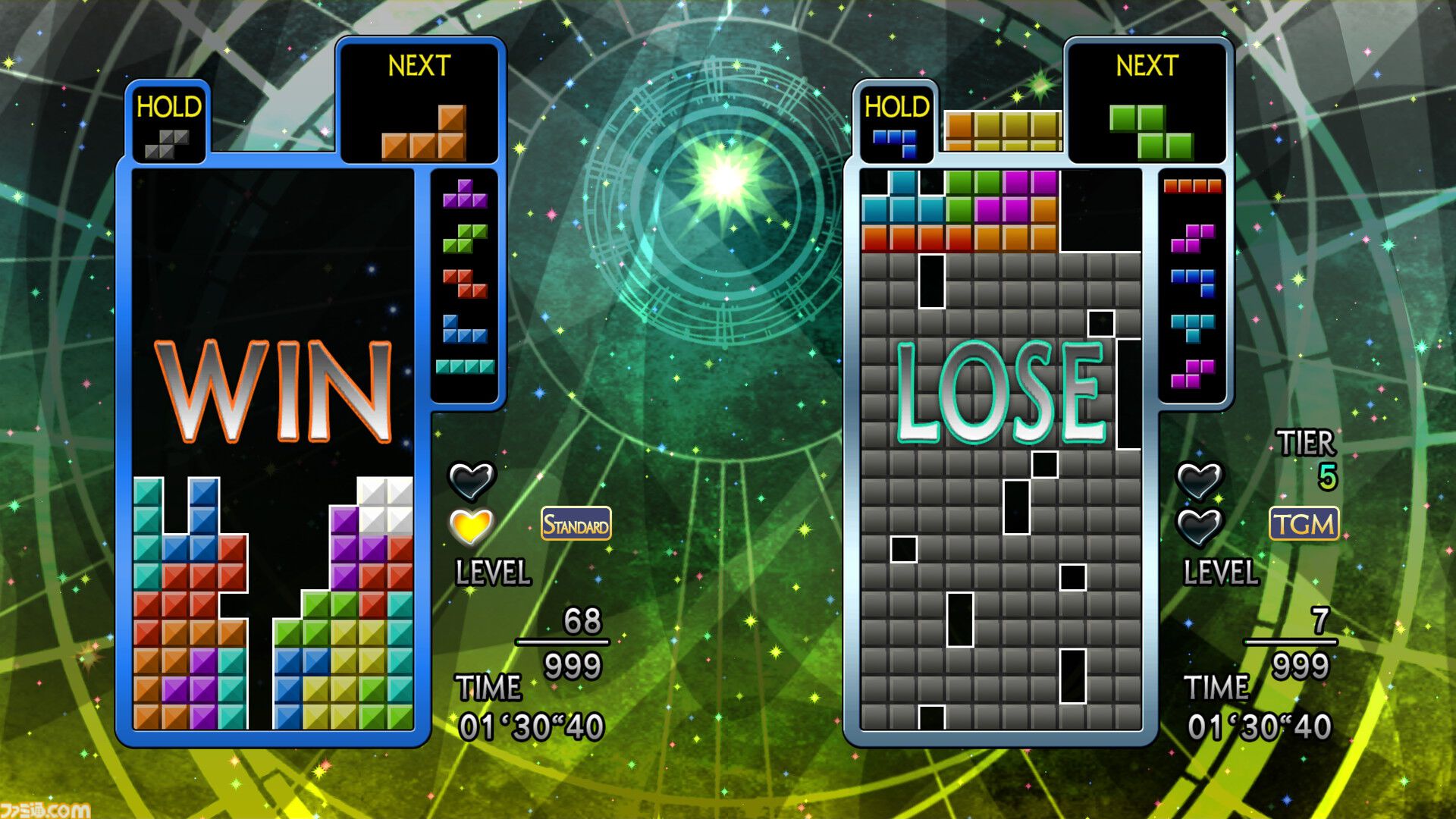 TGM』最新作『TETRIS THE GRAND MASTER 4 -ABSOLUTE EYE-』Steam