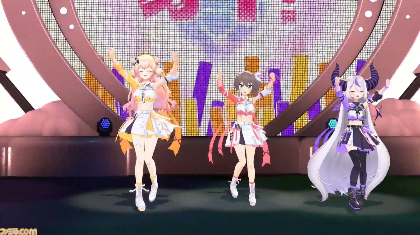 【ホロライブ 6th Fes】初ステージとなるAdventが超楽しそうに歌って踊る姿が尊すぎた。初となるセンターステージでのパフォーマンスは「おぉ！」と声が漏れるほど【ステージ1 リポート】