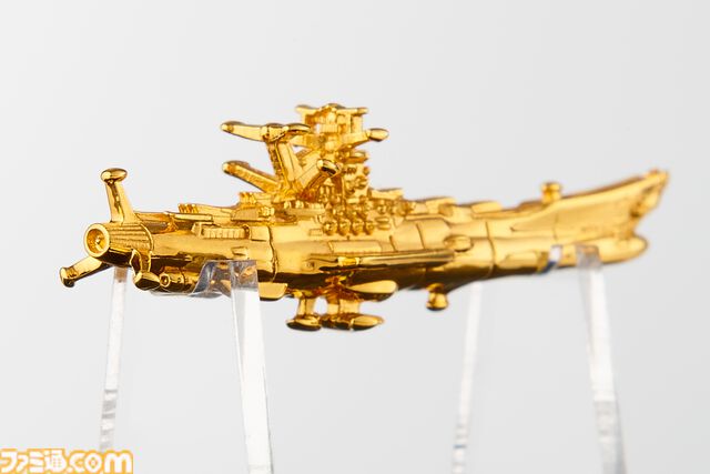 『宇宙戦艦ヤマト』純金フィギュアが限定100体で発売。放送50周年を記念して中まで金たっぷりの超豪華仕様で制作、価格は55万円［税込］