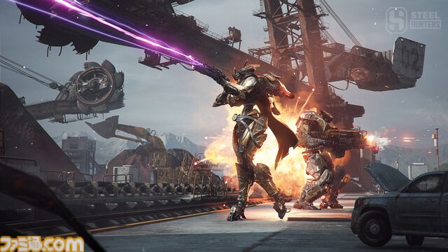 『Steel Hunters』巨大マシンを操作して生き残りを目指すPvPvEアクションシューティング。アーリーアクセスが4月2日より開始