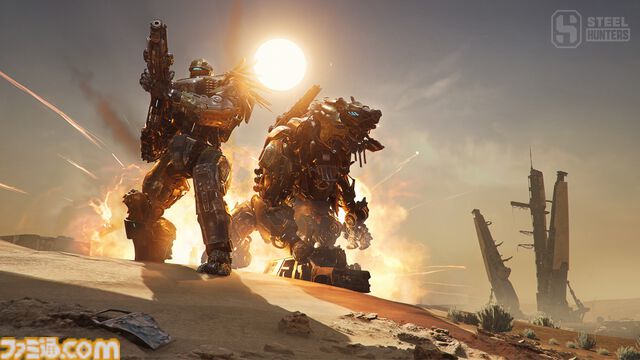 『Steel Hunters』巨大マシンを操作して生き残りを目指すPvPvEアクションシューティング。アーリーアクセスが4月2日より開始