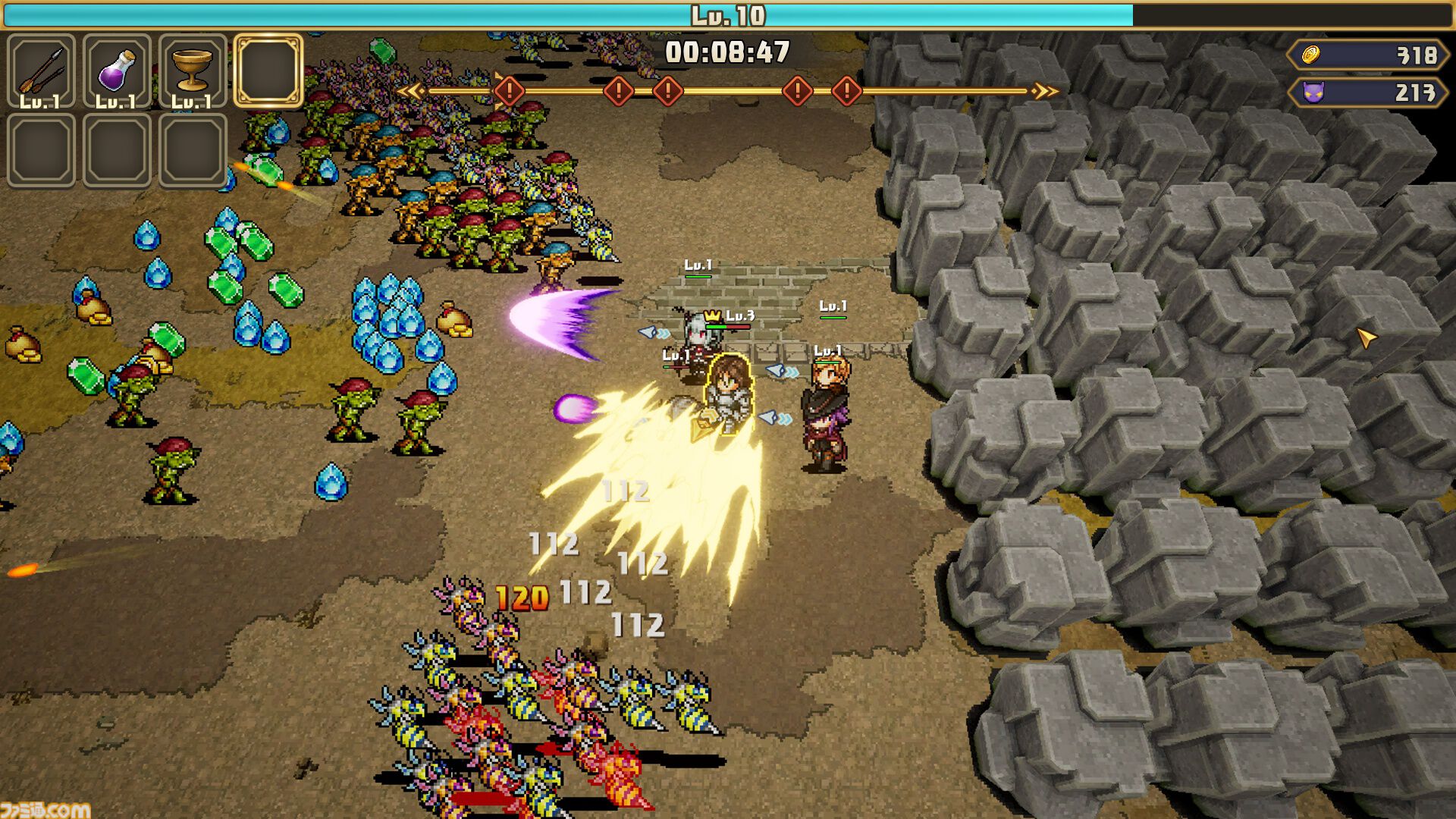 THE GENERAL SAGA』日本産RPG風デザインのサバイバーアクション。仲間