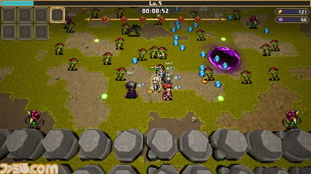 『THE GENERAL SAGA』自身の分身や仲間を配置してステージに挑戦するJRPG風サバイバーアクション。Steamストアページが本日（3/12）公開