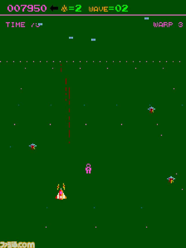 【アケアカ】KONAMI『ジュノファースト』3月13日配信。宇宙空間でのスピード感のあるバトルがアツい縦画面シューティング