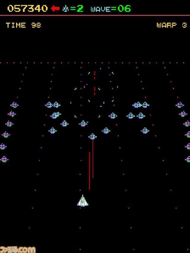 【アケアカ】KONAMI『ジュノファースト』3月13日配信。宇宙空間でのスピード感のあるバトルがアツい縦画面シューティング
