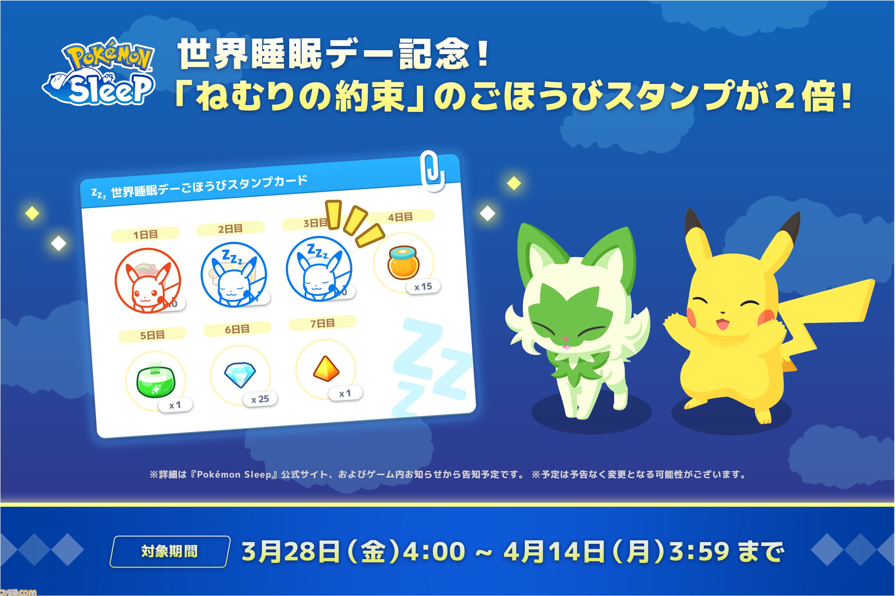 【ポケスリ】『ポケモンスリープ』プレイデータから週明けのだるさの原因が判明。平日と休日の時間ズレによる社会的時差ぼけ