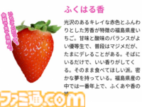 『いきなりストロベリー』突如始まる“ふくしまいちご”との甘酸っぱい恋愛シミュレーション。王道ヒロイン“ゆうやけベリー”、優等生タイプ“ふくはる香”、ボクっ娘“ふくあや香”を攻略しよう