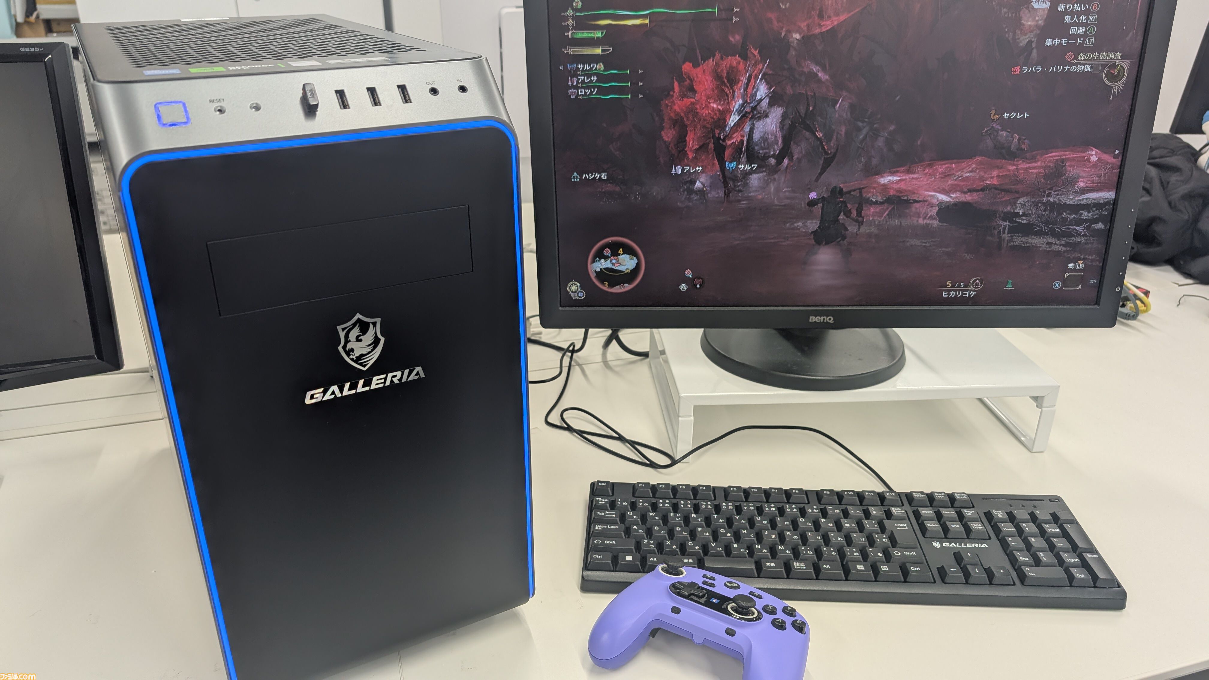 最終値下げ:小型デスクトップPC （モンハンOK） 片手で持ち運べる小型PCながら『モンスターハンターワイルズ』も