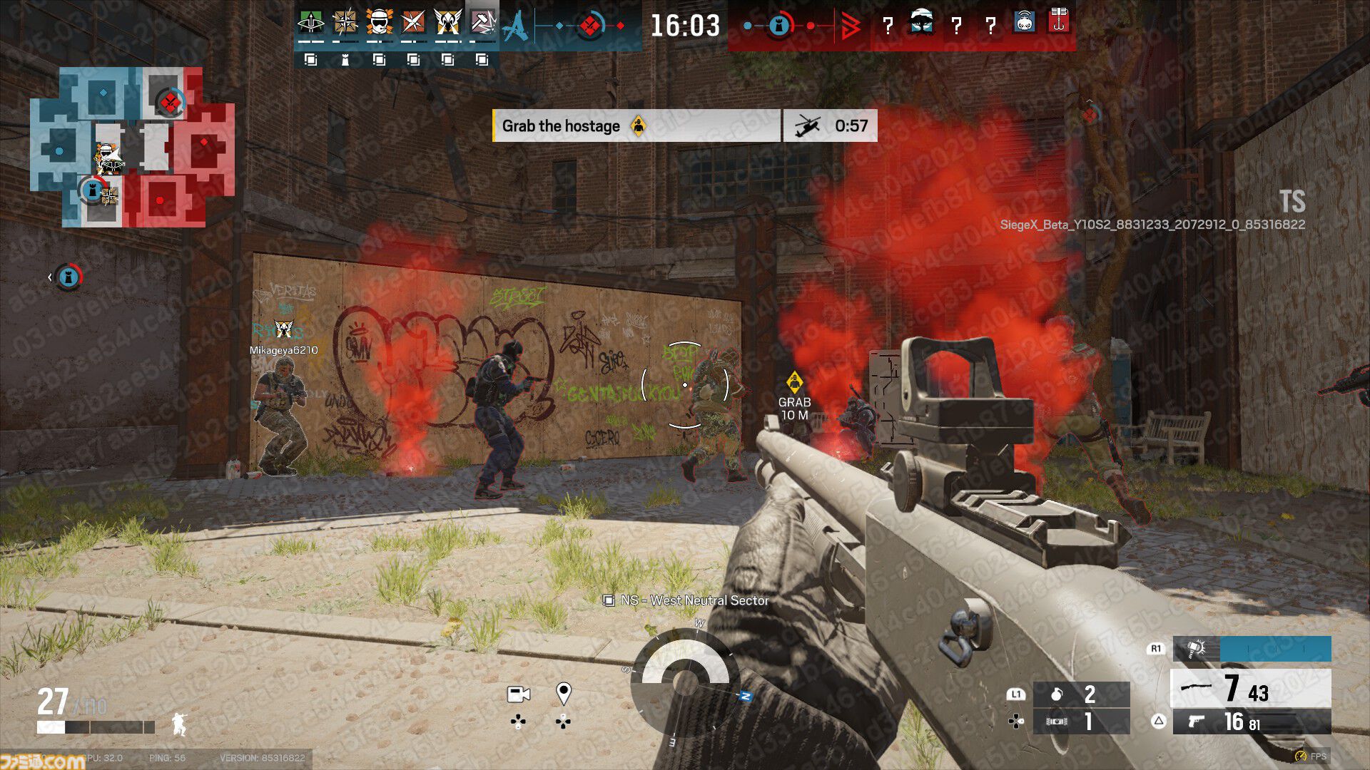 【RS6】『レインボーシックス シージ エックス』新モード“デュアルフロント”先行レビュー。6VS6で行われる攻守入り乱れた制圧戦は新たな戦術の到来を予感。デュアルフロントオリジナル要素を紹介