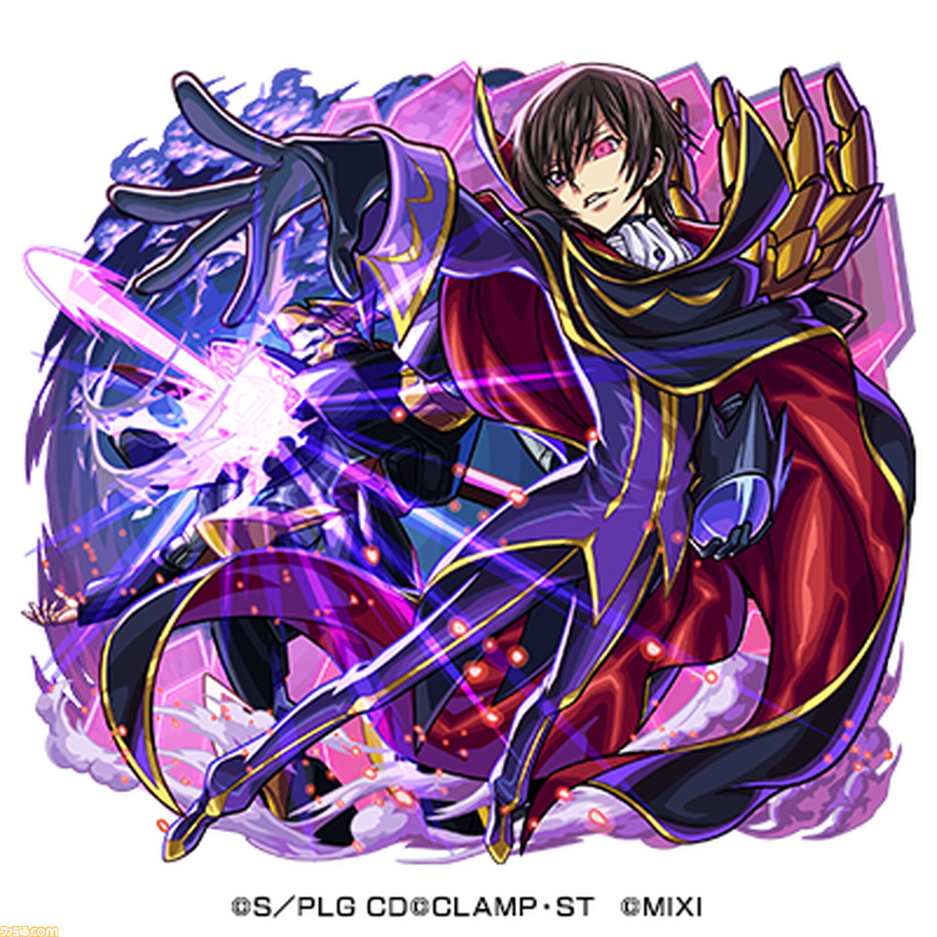 モンスト』が『コードギアス』と初コラボ。ルルーシュとスザクの対立を