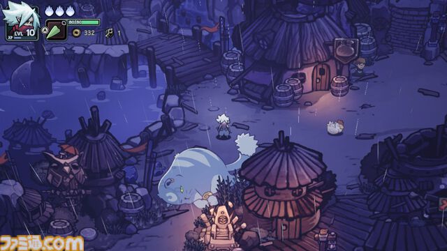 『トワイライトモンク』主人公の武器は石柱、手書きの幻想世界を冒険するアクションRPGが3月27日発売
