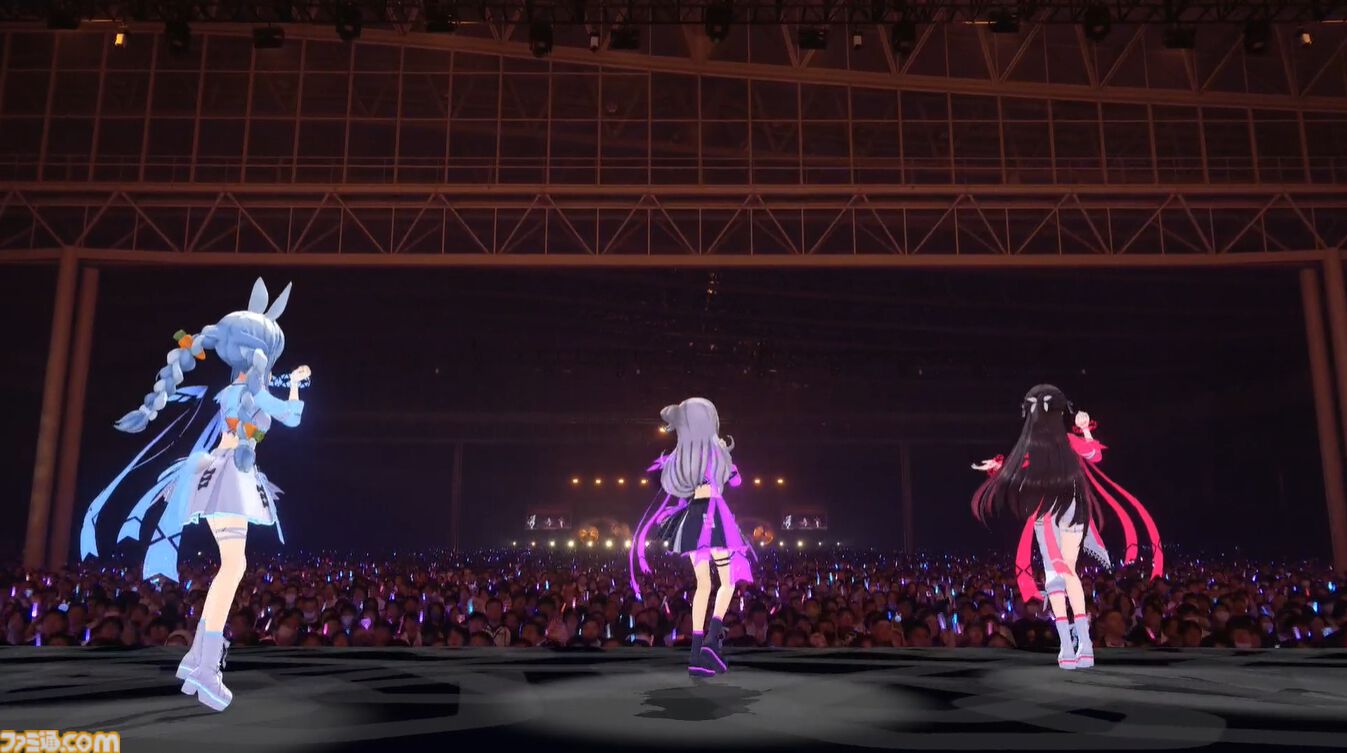 【ホロライブ 6th Fes.】紫咲シオンさんのラストとなるフェスステージにいちばんの歓声。初参戦となるReGLOSSの個性が光るパフォーマンスも必見！ トップバッターは『ぽ』です【ステージ2 リポート】