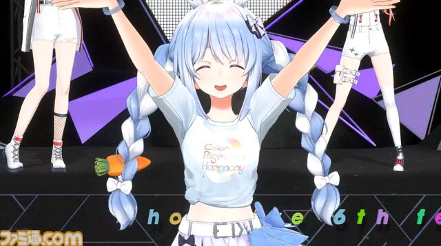【ホロライブ 6th Fes.】紫咲シオンさんのラストとなるフェスステージにいちばんの歓声。初参戦となるReGLOSSの個性が光るパフォーマンスも必見！ トップバッターは『ぽ』です【ステージ2 リポート】