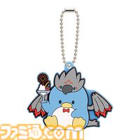 『モンハン』×サンリオキャラクターズのコラボイラストがカプセルラバーマスコットに。アイルーに扮したハローキティ、タマミツネ姿のマイメロディなど全10種