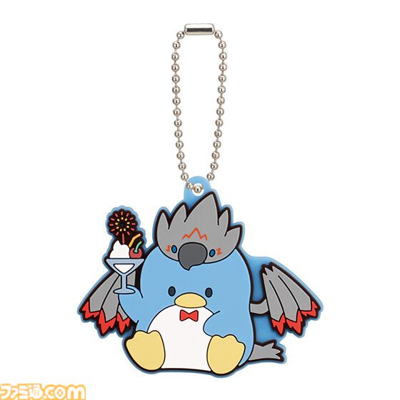 『モンハン』×サンリオキャラクターズのコラボイラストがカプセルラバーマスコットに。アイルーに扮したハローキティ、タマミツネ姿のマイメロディなど全10種
