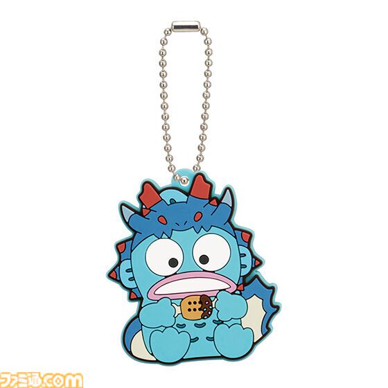 『モンハン』×サンリオキャラクターズのコラボイラストがカプセルラバーマスコットに。アイルーに扮したハローキティ、タマミツネ姿のマイメロディなど全10種