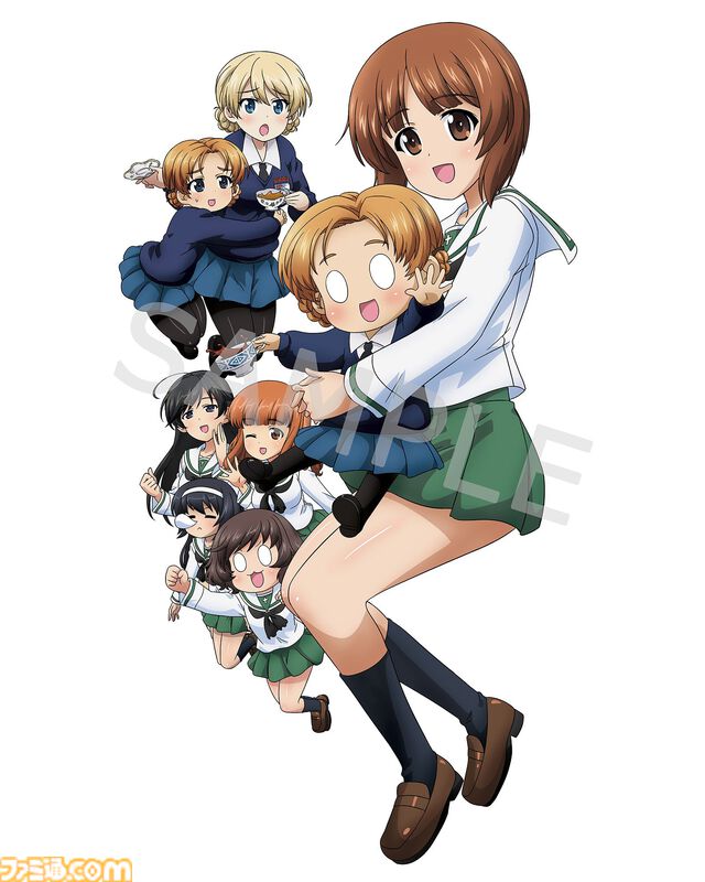 公式スピンオフコミック『ガールズ＆パンツァー もっとらぶらぶ作戦です！』アニメ化決定、来冬に全4幕で劇場上映。制作はP.A.WORKS×アクタス